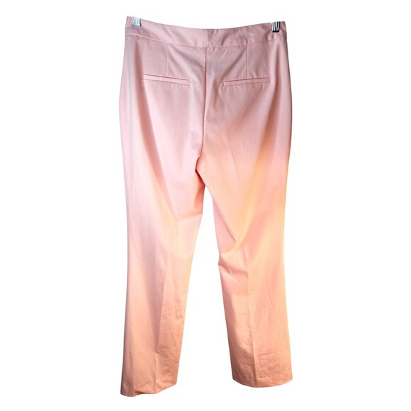 2/$30 NWT ZARA Pink Trousers M Polyester Viscose Blend - Picture 3 of 15